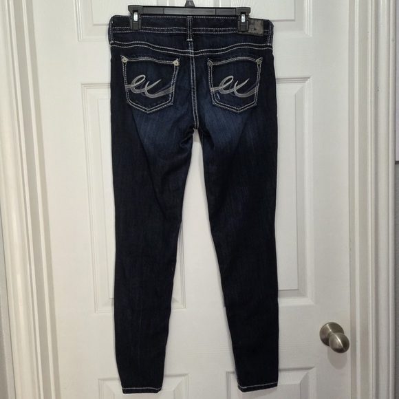Express Jeans Women Low Rise Stella Legging size 6 Regular Y2k - Picture 2 of 7